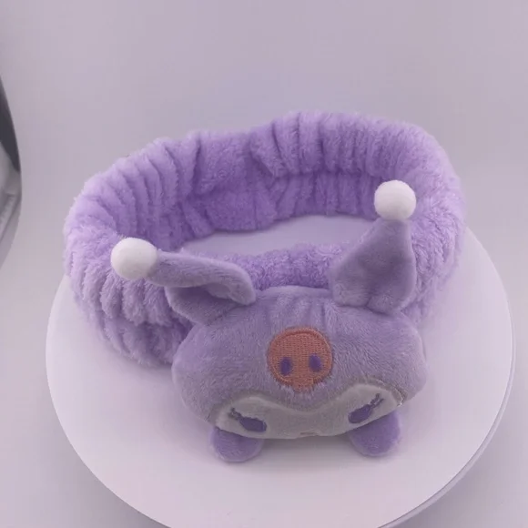 Kuromi purple makeup headband- New! - Picture 3 of 3